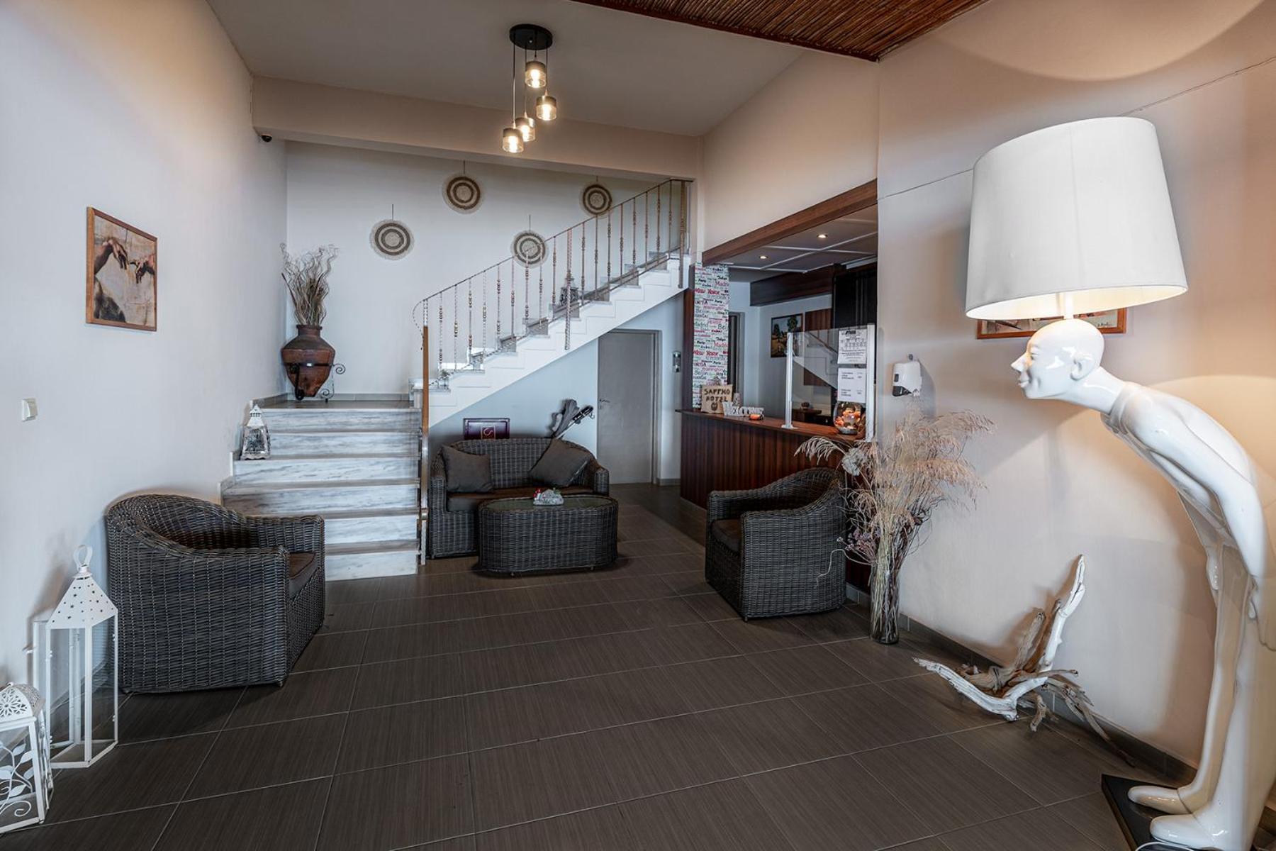 Sappho Hotel スカラ・エレソス エクステリア 写真